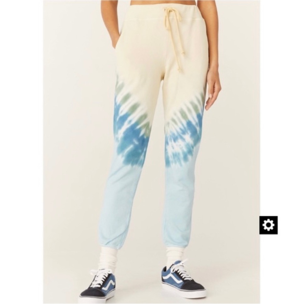 Daydreamer Beach View Tie Dye sweat pants Size L